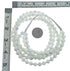 Native American Mother of Pearl Sterling Silver 3-Strand Bead Necklace AX126069